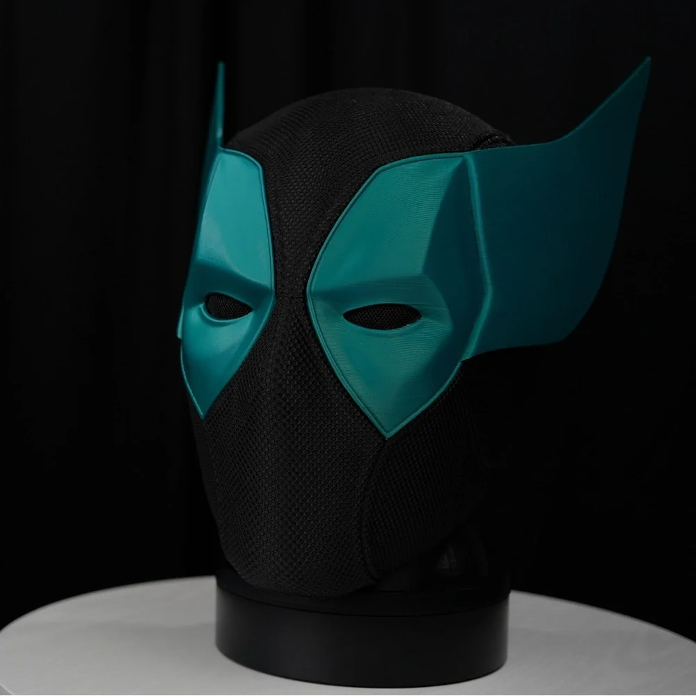 Blackout Philadelphia Eagles Deadpool Helmet (Full Size & Wearable)